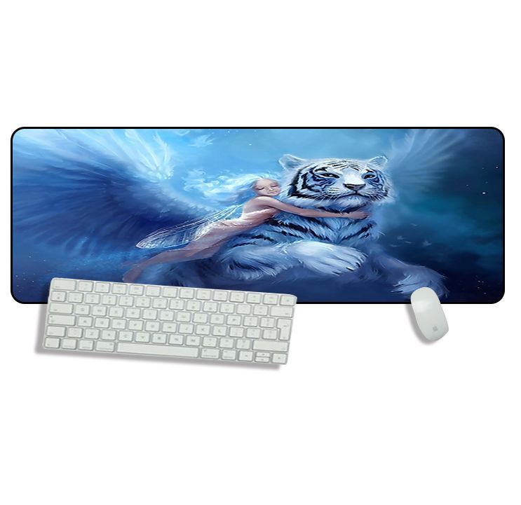 Mouse pad non-slip Cool Lion design