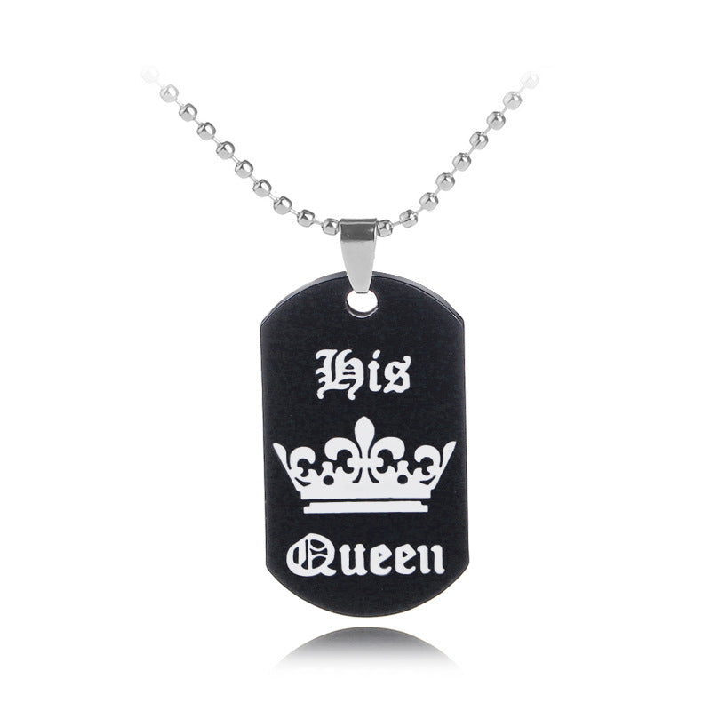 Her King &amp; His Queen Necklace