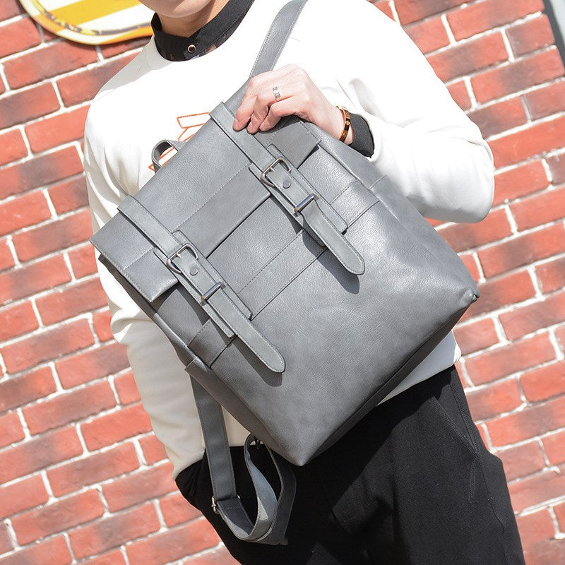 Casual business men&#39;s single shoulder backpack