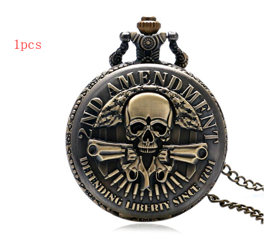 2nd Amendment Vintage Pocket Watch