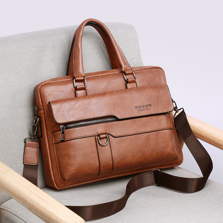 New retro men&#39;s briefcase