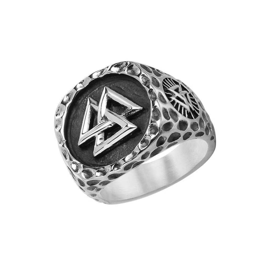 Nordic Viking Triangle Stainless Steel Accessories
