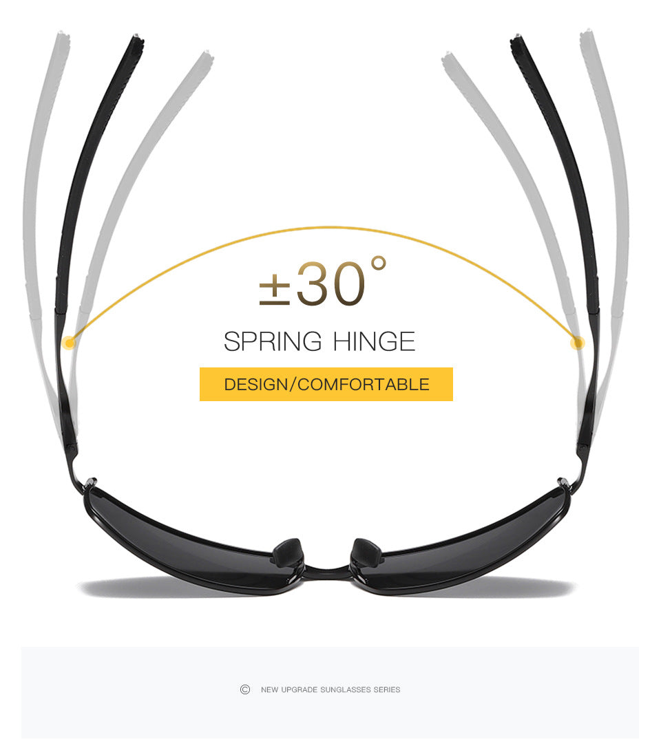 Sunglasses Men&#39;s Metal Sports Polarized Glasses European And American Popular Good Quality Sunglasses