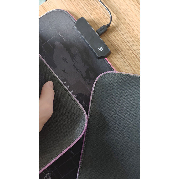 Colorful RGB Glowing Magic Color Mouse Pad