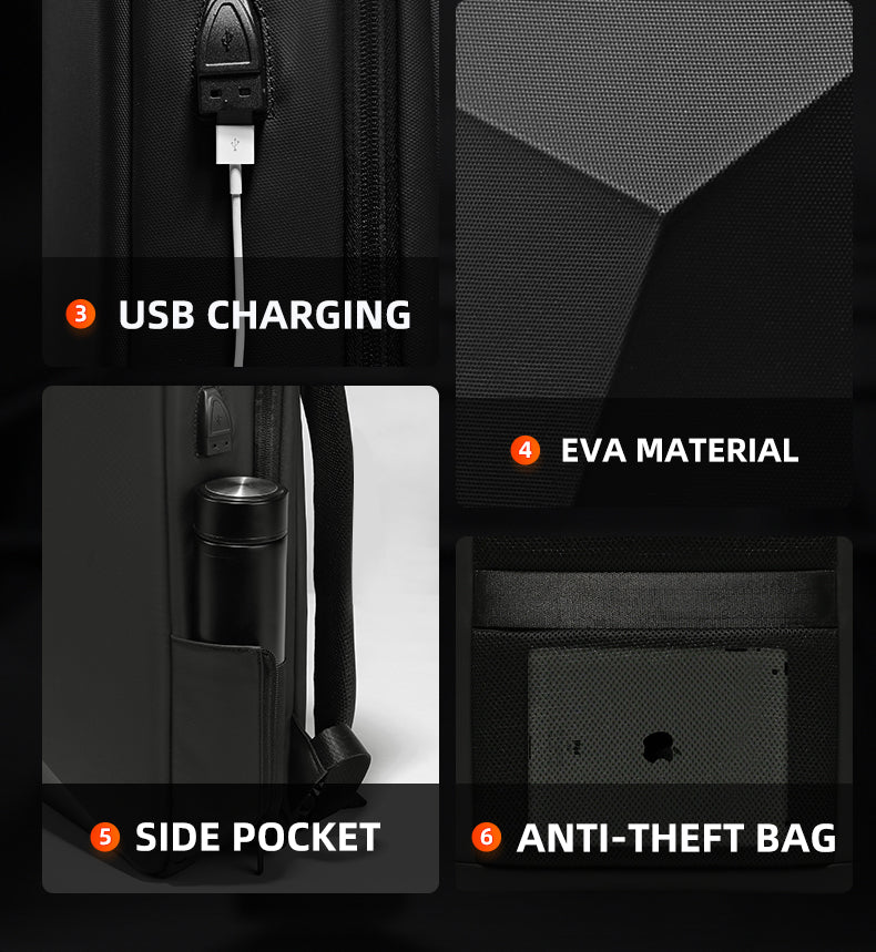 Men&#39;s password lock backpack