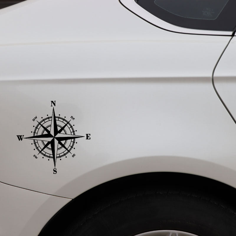 Compass Car Sticker Car Window Sticker Car Door Scratch Sticker