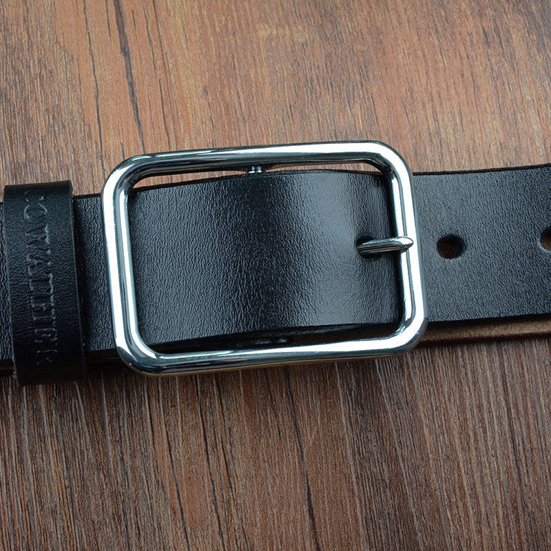 Men&#39;s leather business belt