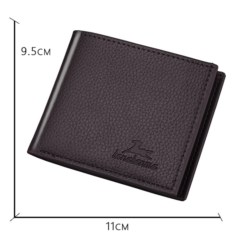 Bag Haircut Short Men&#39;s Wallet