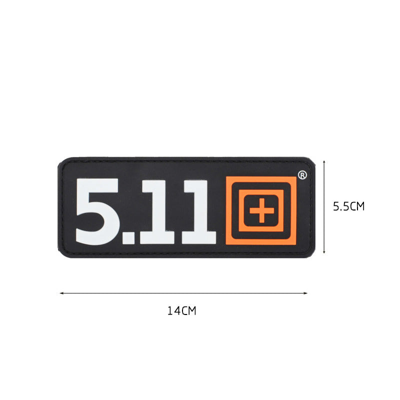 Velcro backpack souvenir sticker