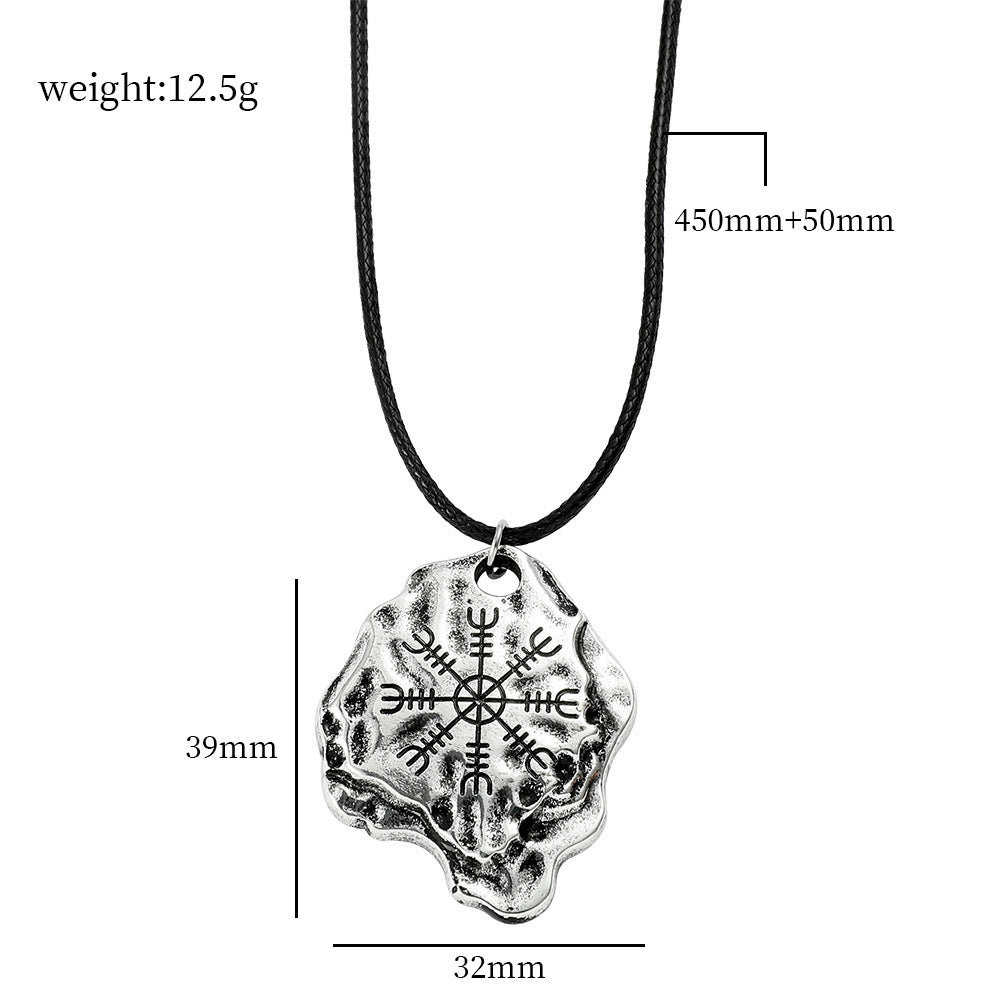 New European And American Fashion Men&#39;s Retro Viking Necklace