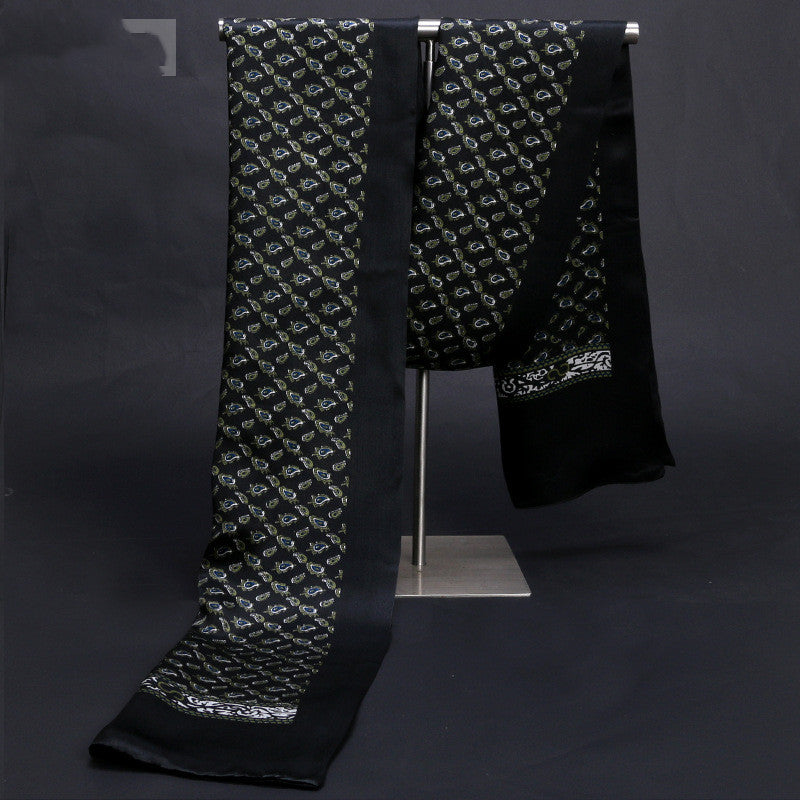 Men&#39;s silk scarf