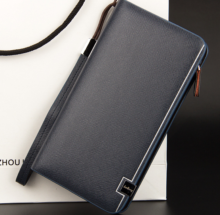 The new baellerry multifunctional hand bag Mens Long Wallet boy Bag Wallet