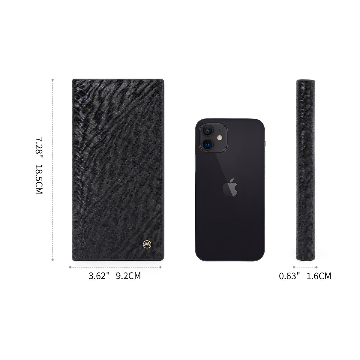 Men&#39;s Wallet Long Cross Pattern Fashion