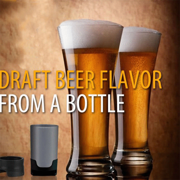 Beer Bubbler Household Foaming Machine Portable Beer Foam Maker Get Draft Beer Flavor From A Bottle Dropshipping