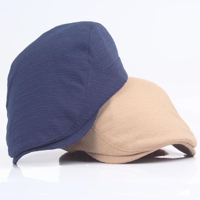 British retro monochrome beret