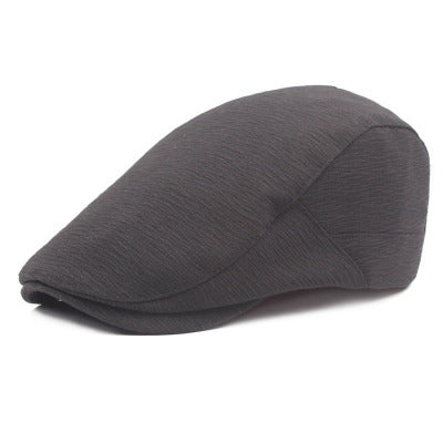 British retro monochrome beret