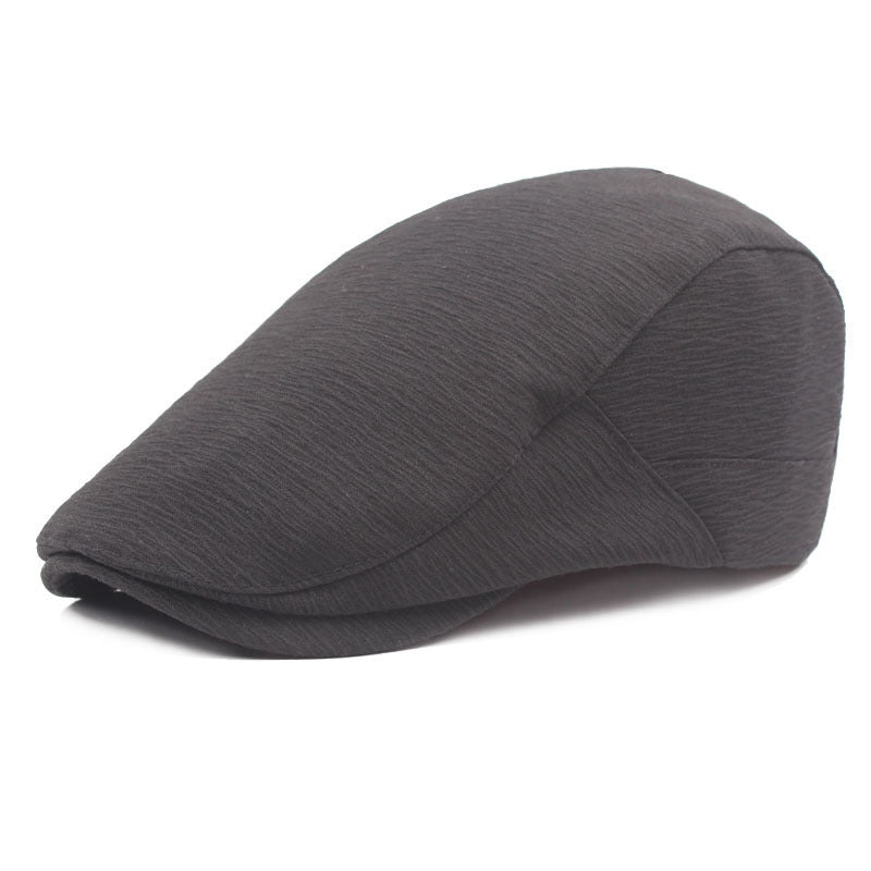 British retro monochrome beret