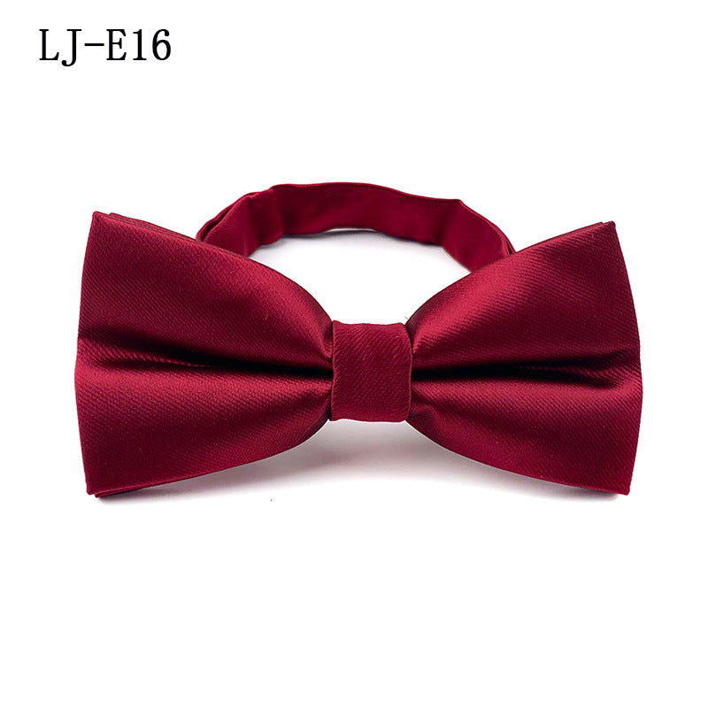 Korean Fashion Wedding Bridegroom Banquet Bow Tie
