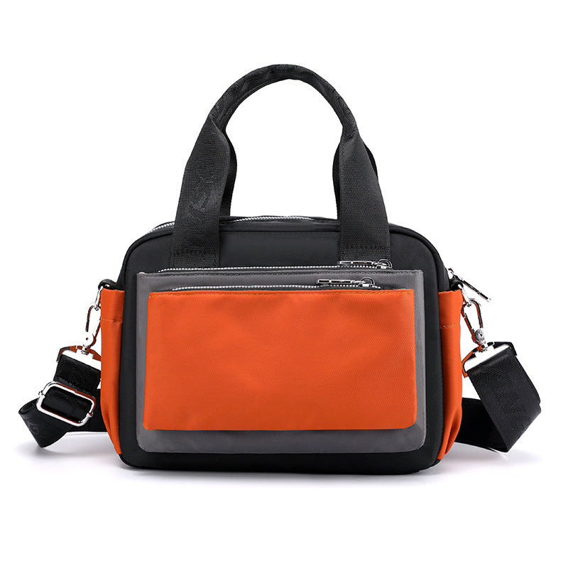Portable messenger bag for travel