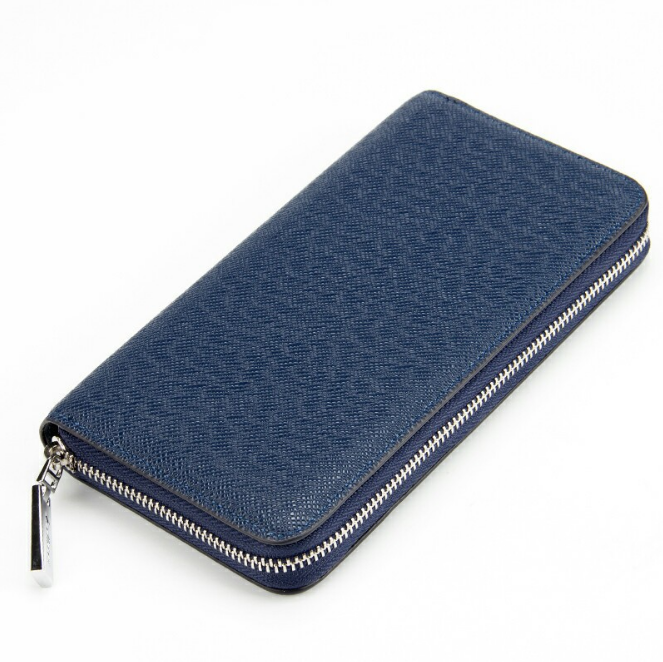 Long wallet multi-function zipper clutch