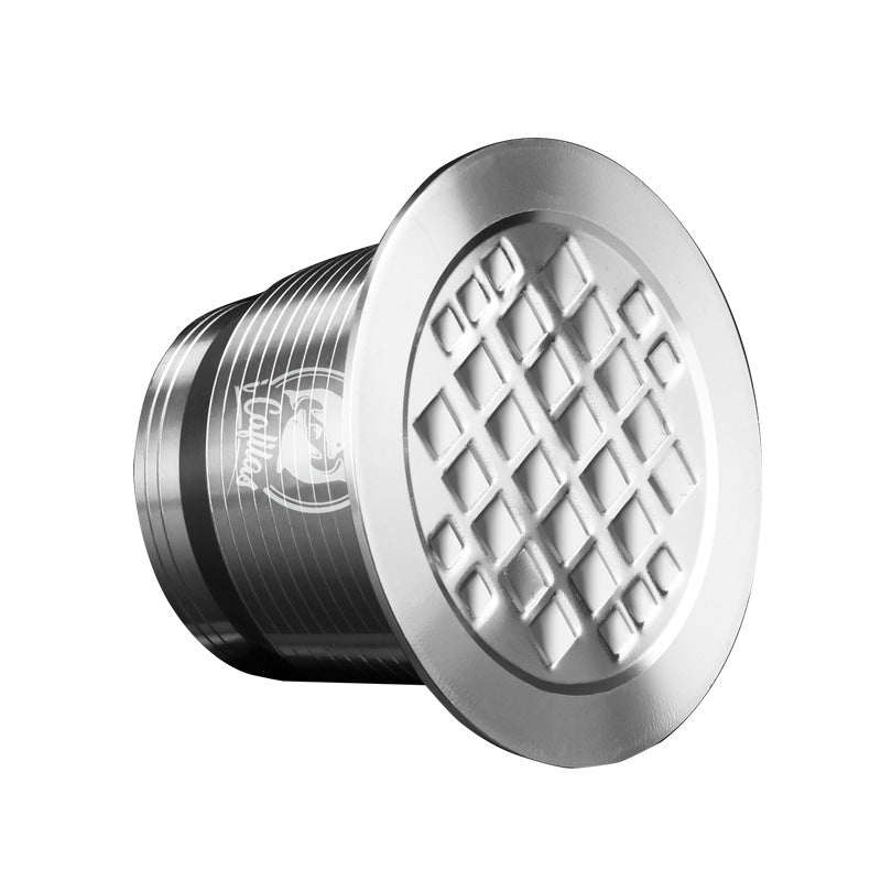 Coffee capsule square hole shell