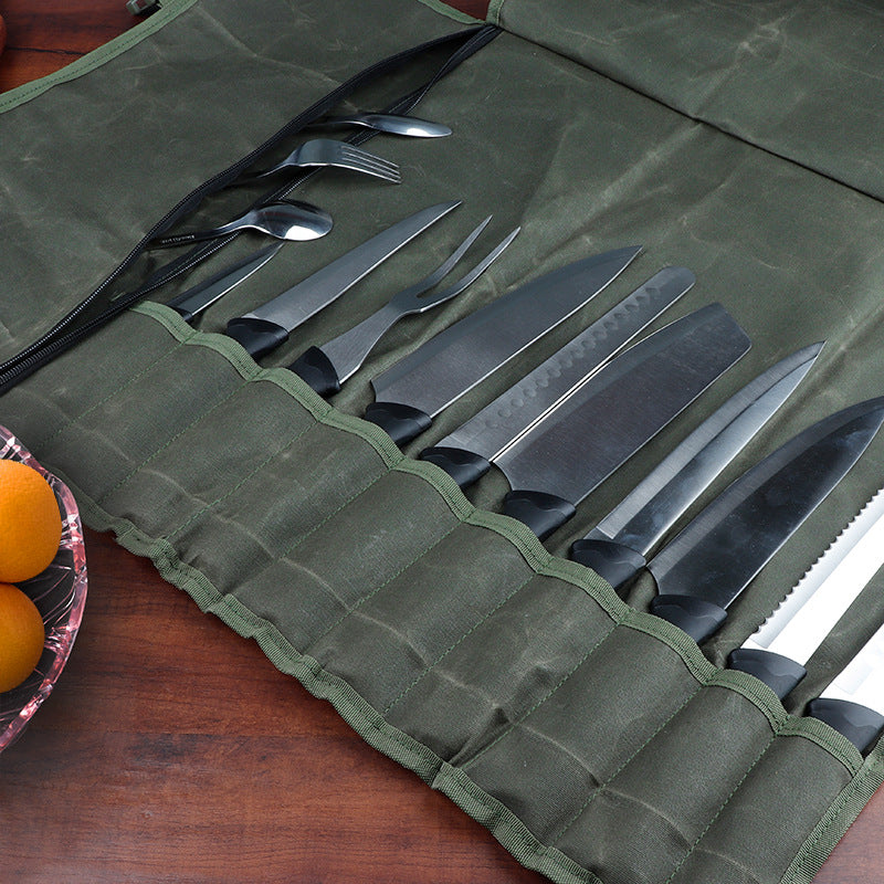 Kitchen knife storage bag