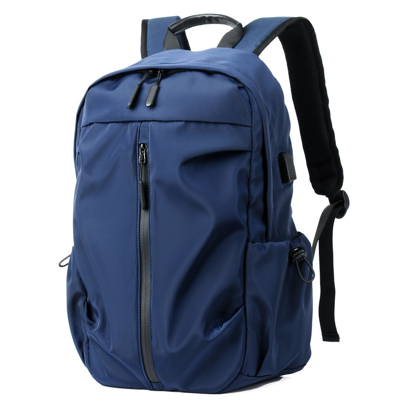 Casual Backpack Men&#39;s Street Simple Fashion Computer Bag