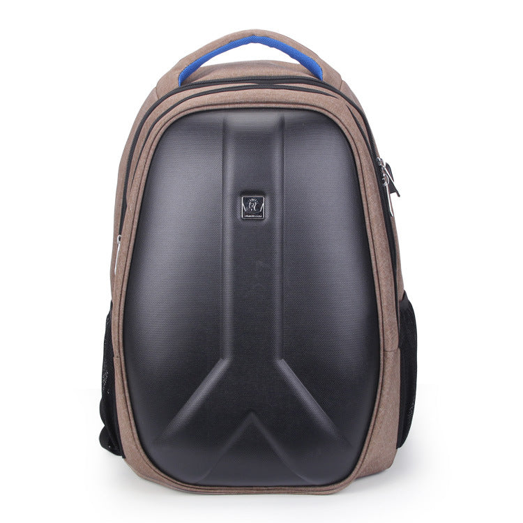 new men&#39;s computer backpack, USB backpack, hard shell travel bag, student bag light customization