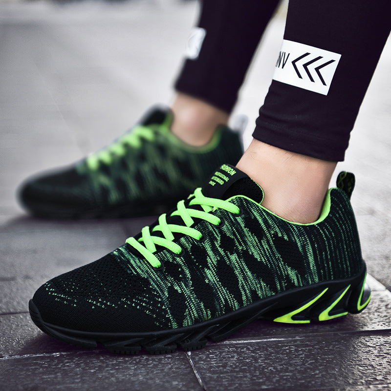 Flying Woven Breathable Mesh Shoes