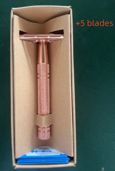 Old-Fashioned Manual Double-Sided Shaving Razor