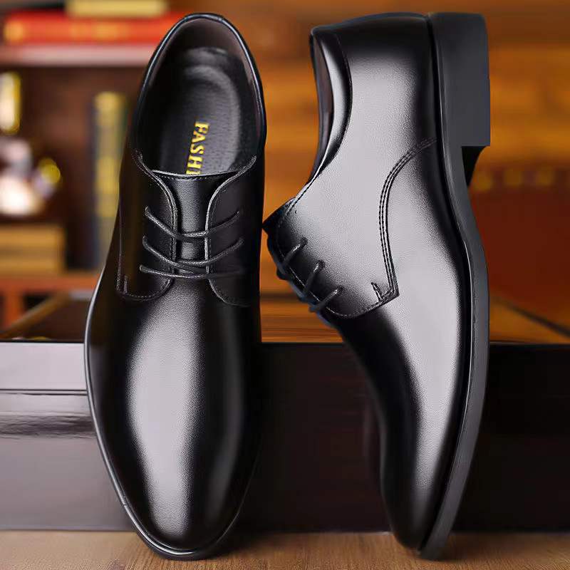 Men&#39;s Casual Business Formal Wear Leather Shoes
