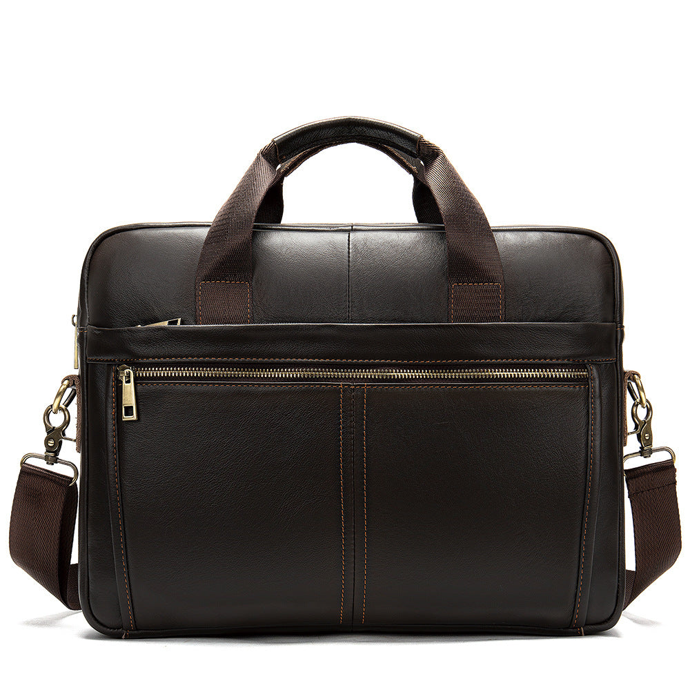 Men&#39;s Business Cowhide Laptop Bag