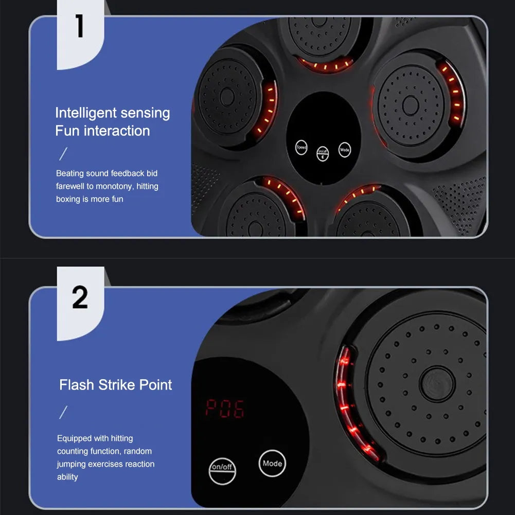 Home Children&#39;s Smart Music Boxing Machine Sports Fitness Equipment