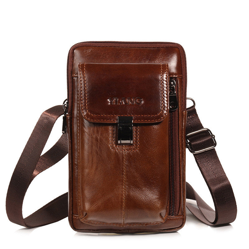 New Leather Men&#39;s Mobile Phone Pocket