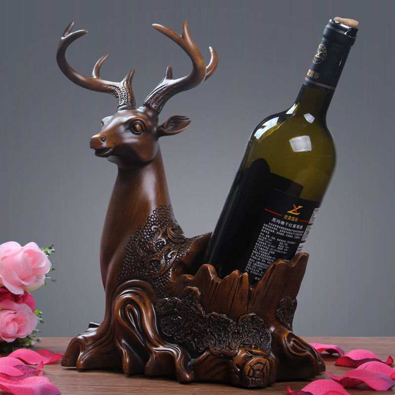 TV Wine Cabinet Decoration Deer Furnishings