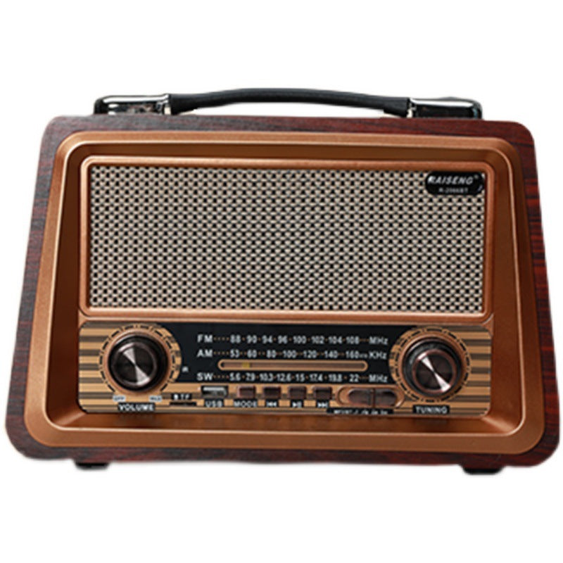 Home Wooden Retro Wireless Bluetooth Speaker
