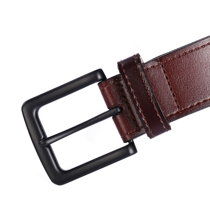 Men&#39;s Buckle Belt Simple Business Leisure