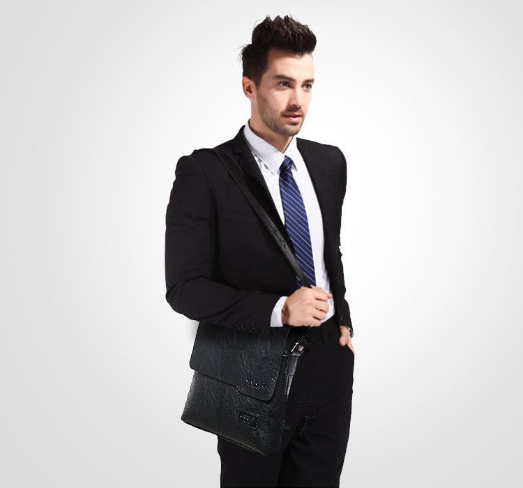 Business Casual One-shoulder Messenger Bag Wallet Combination