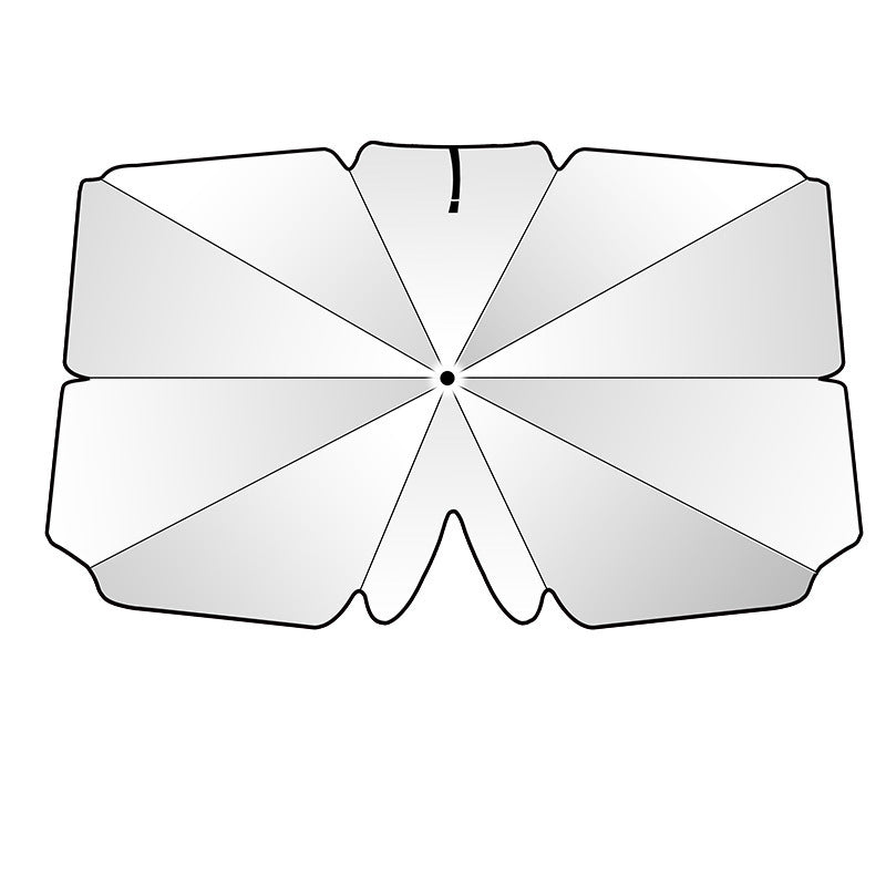 Car Sun Umbrella Sunscreen And Heat Insulation