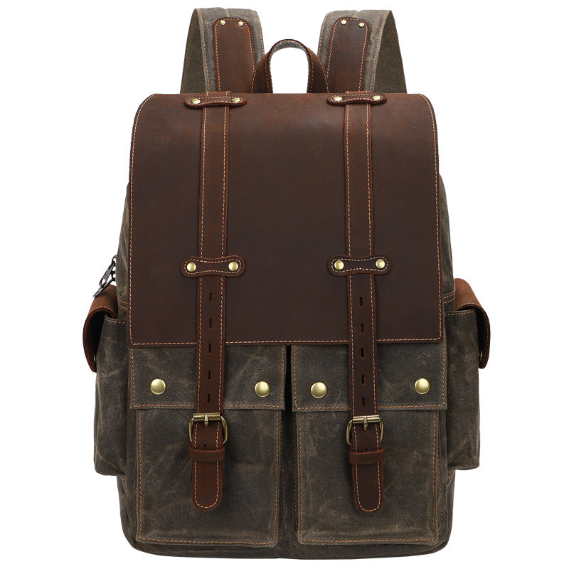 Fashion Retro Men&#39;s Canvas Backpack
