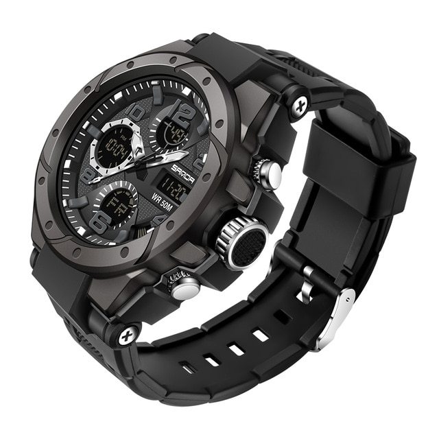 SANAD Top Brand Luxury Men&#39;s Military Sports Watches