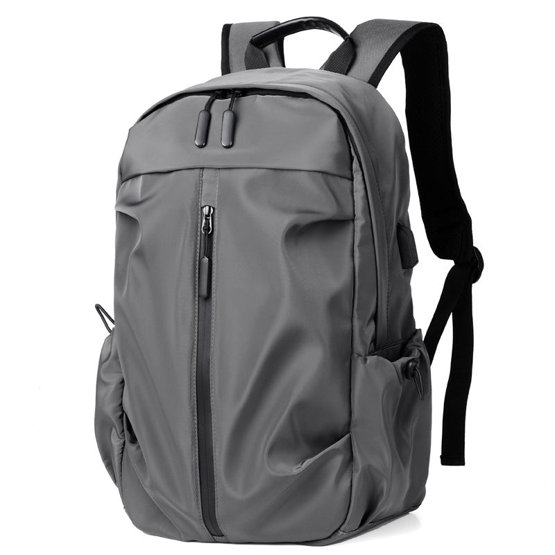 Casual Backpack Men&#39;s Street Simple Fashion Computer Bag