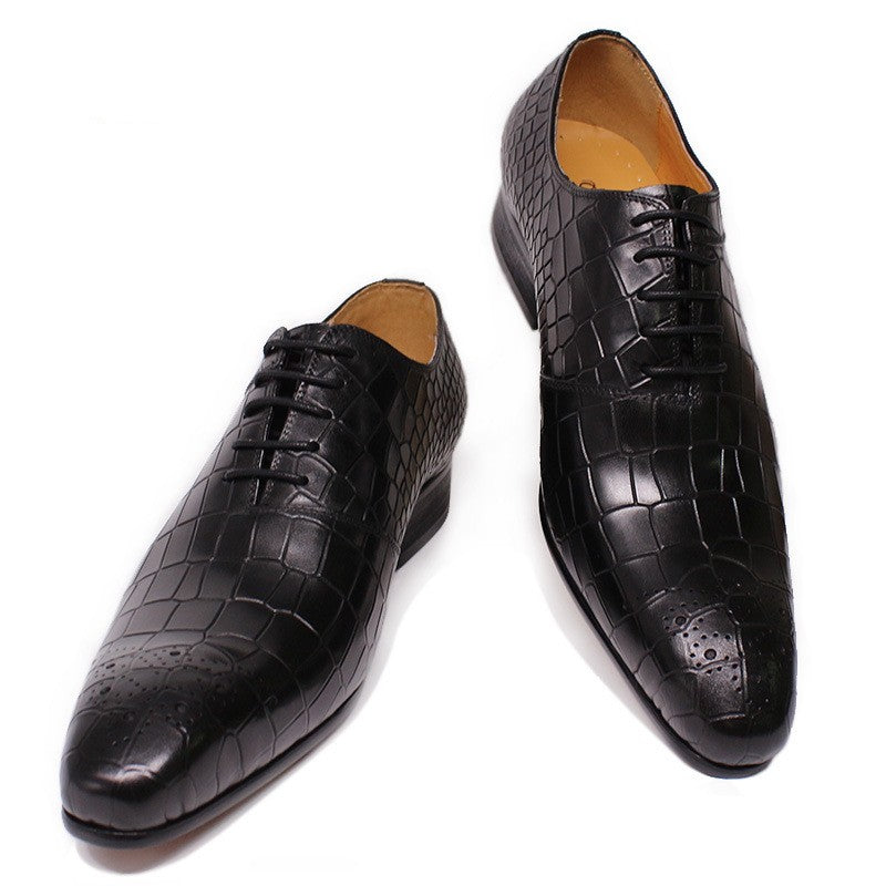 Men&#39;s Business Suit Oxford Leather Shoes