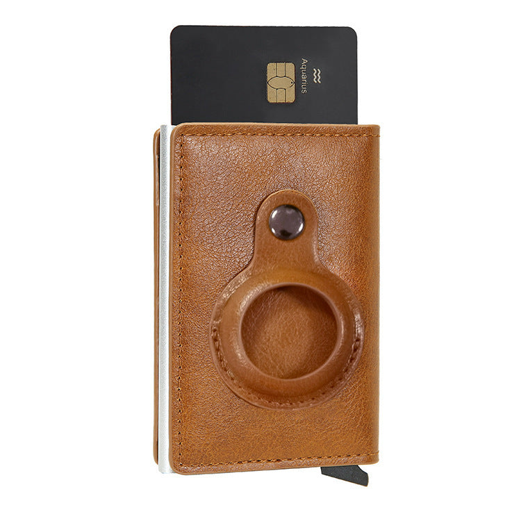 Multifunctional Card Holder Airtag Men&#39;s Short Card Holder Wallet Air Tag