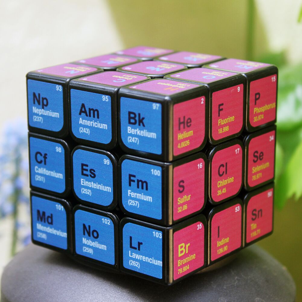 Chemical Periodic Table Rubik&#39;s Cube