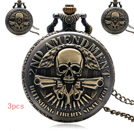2nd Amendment Vintage Pocket Watch