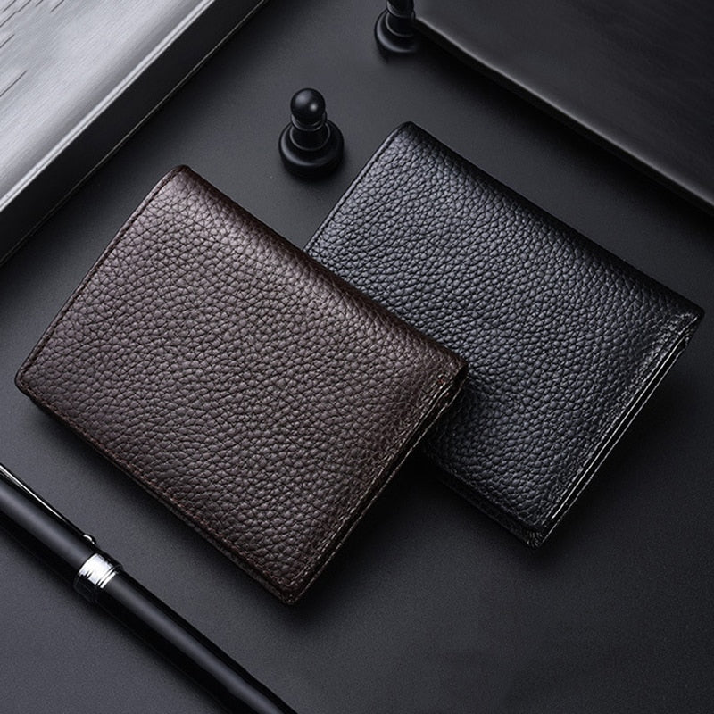 Multifunctional Short Leather Driver&#39;s License Wallet