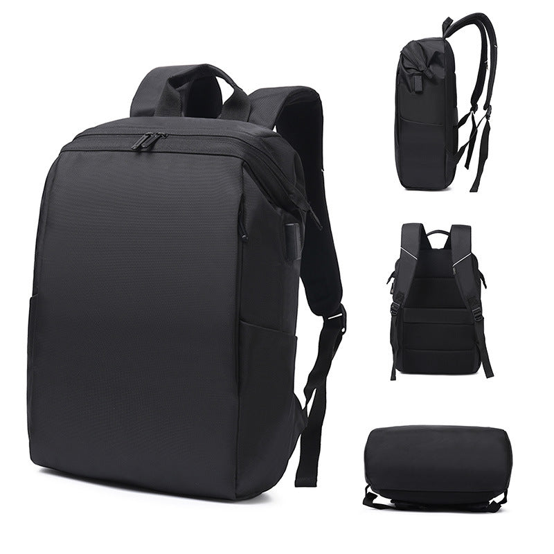 Men&#39;s backpack fashion leather backpack