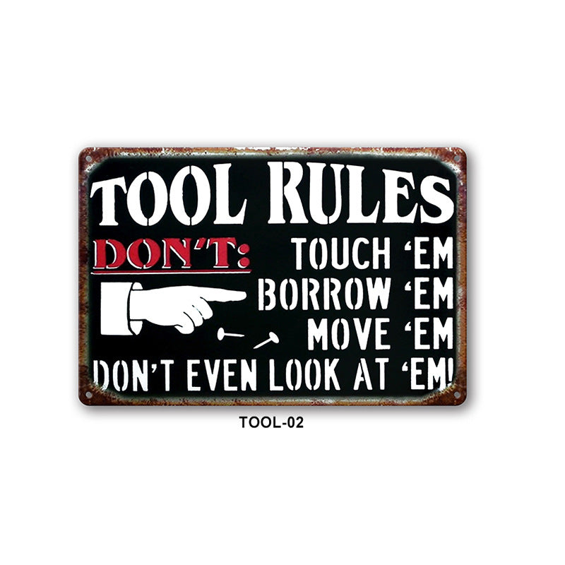 New Vintage Iron Decorative Painting