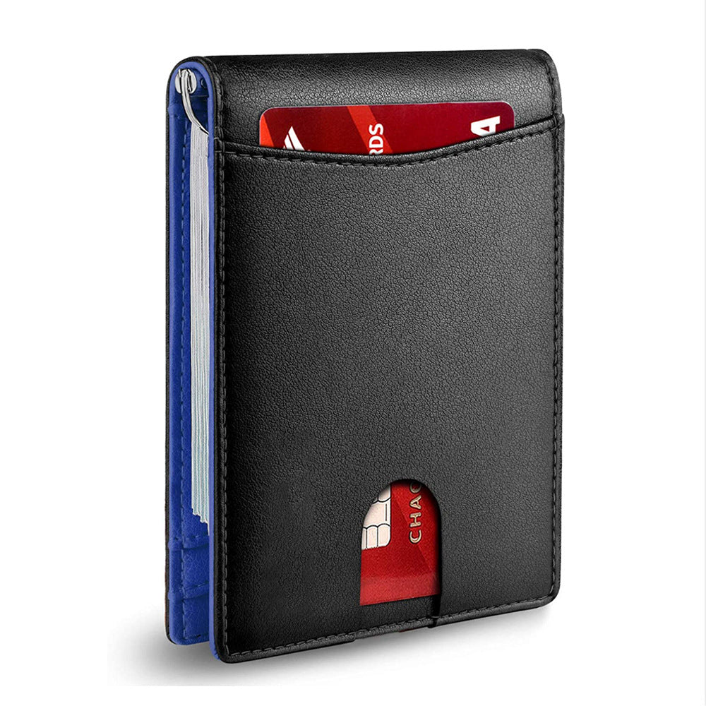 Men&#39;s Anti-theft Swipe US Dollar Clip Hot Card Holder